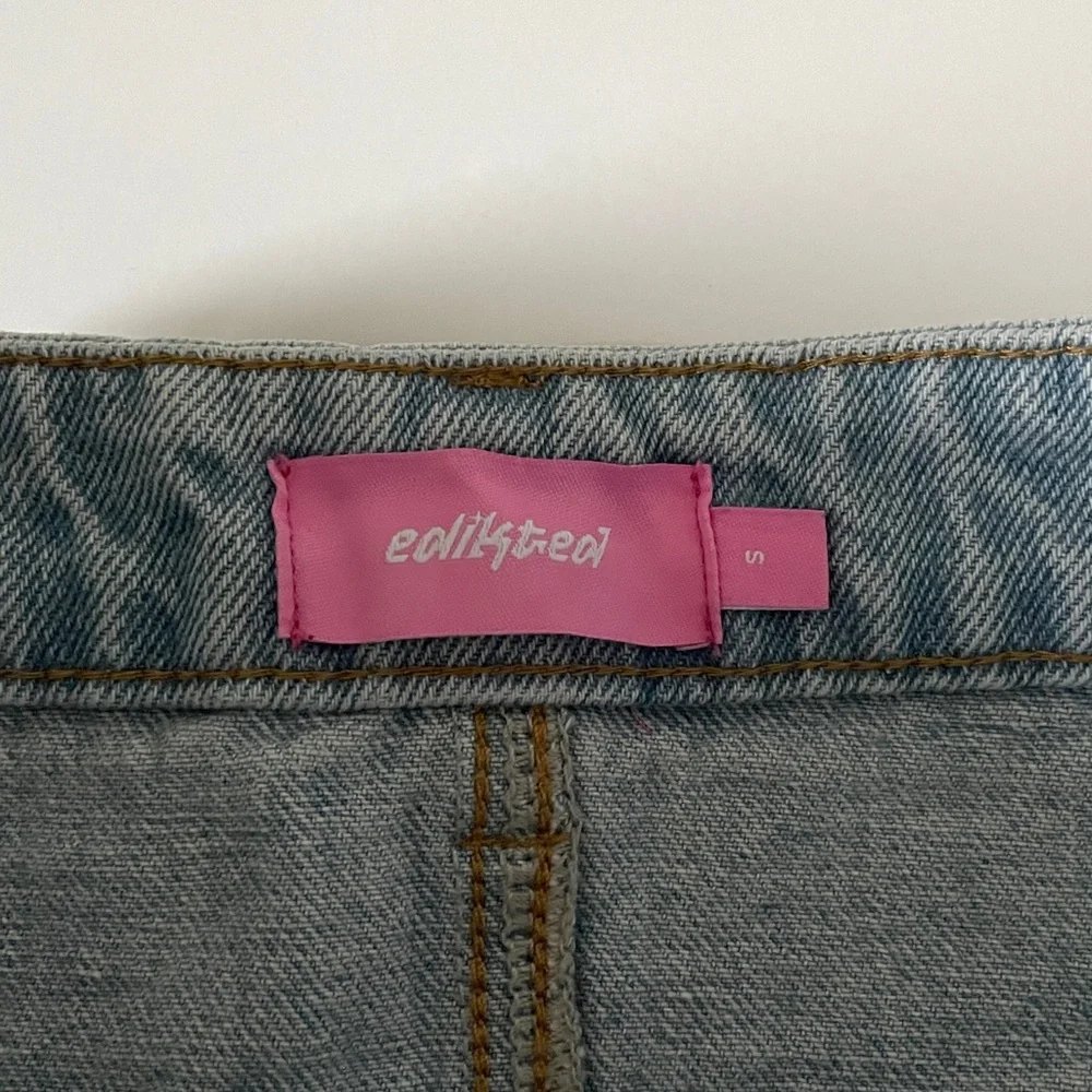 Edikted Mini Skirt Micro Jean Skirt